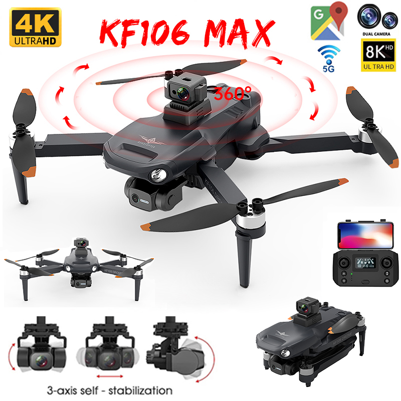 2022 新 KF106 最大ドローン 8K プロフェッショ - Drone Surveying のレビューと価格