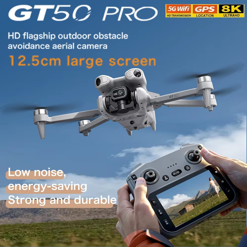 オリジナルGT50ドローン FPV 4K プロフェッショナル - Drone Surveying のレビューと価格