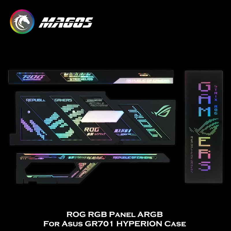 Rog-asus gr701用の4つの照明パネル,アクリルハ - Holy Stone Drone Hs440 のレビューと価格
