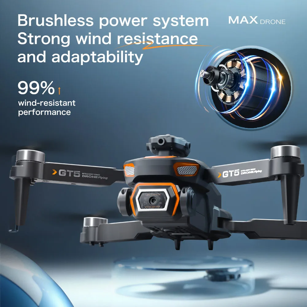 オリジナルGT5ミニドローン 4Kプロフェッショナル 8K  - Drone Surveying のレビューと価格