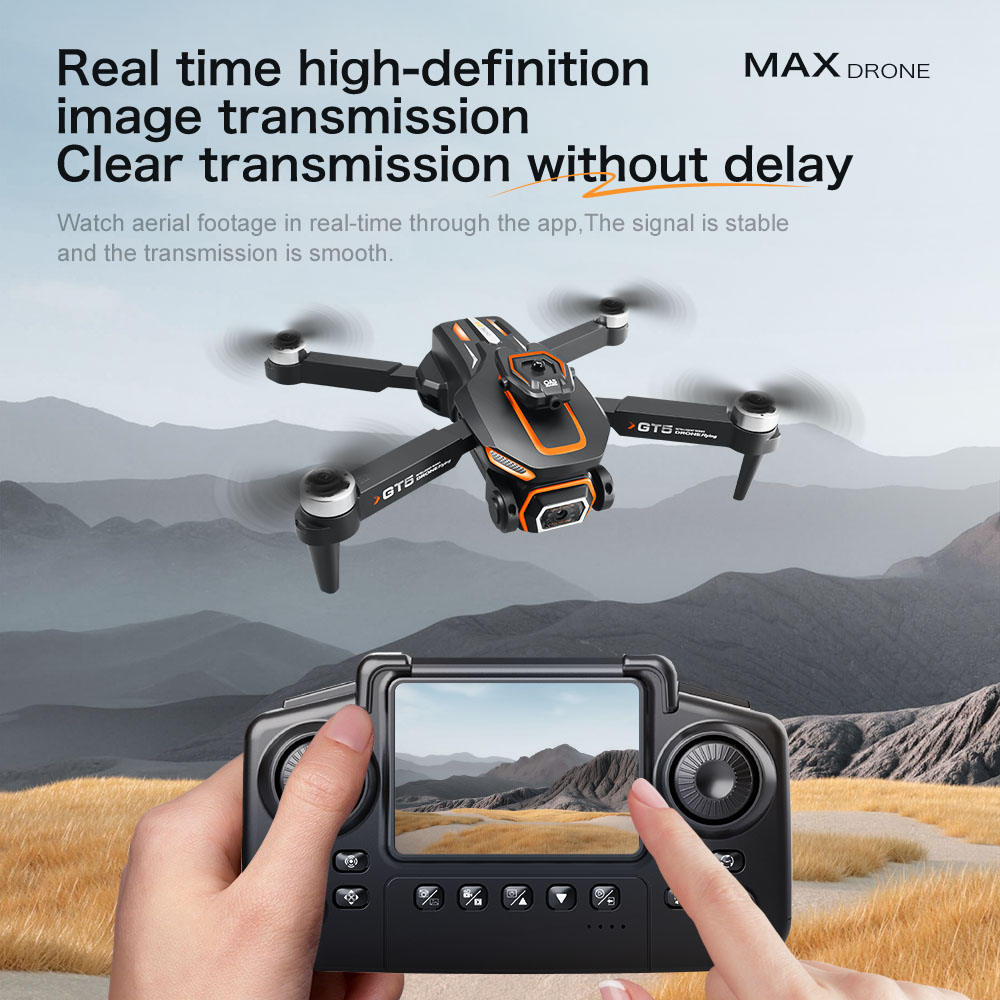 オリジナルGT5ミニドローン 4Kプロフェッショナル 8K  - Drone Surveying のレビューと価格